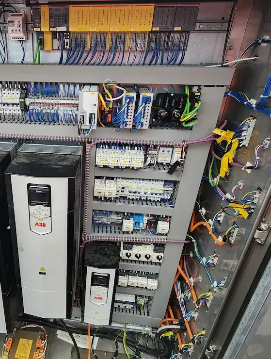 Crane electrical panel 4